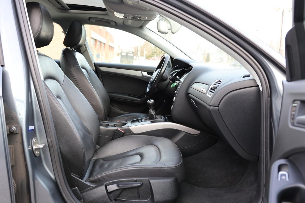 2013 Audi A4 6S MAN-AWD/LEATHER/SUNROOF/H SEATS/P SEAT/BLUETOOT Photo