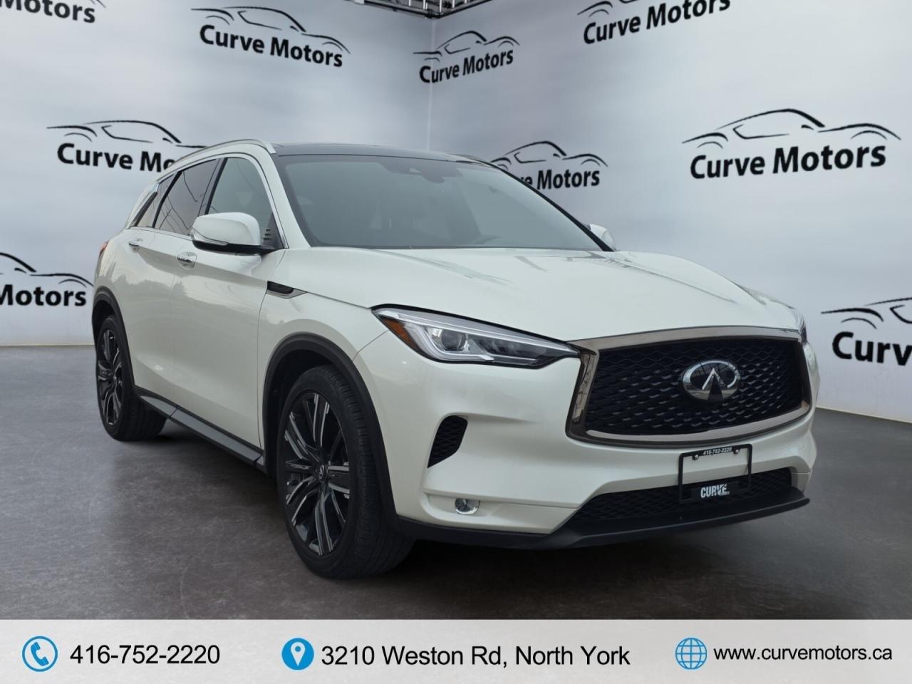 2021 Infiniti QX50 LUXE I-LINE AWD * NO ACCIDENTS / CARPLAY / DRIVER Photo0