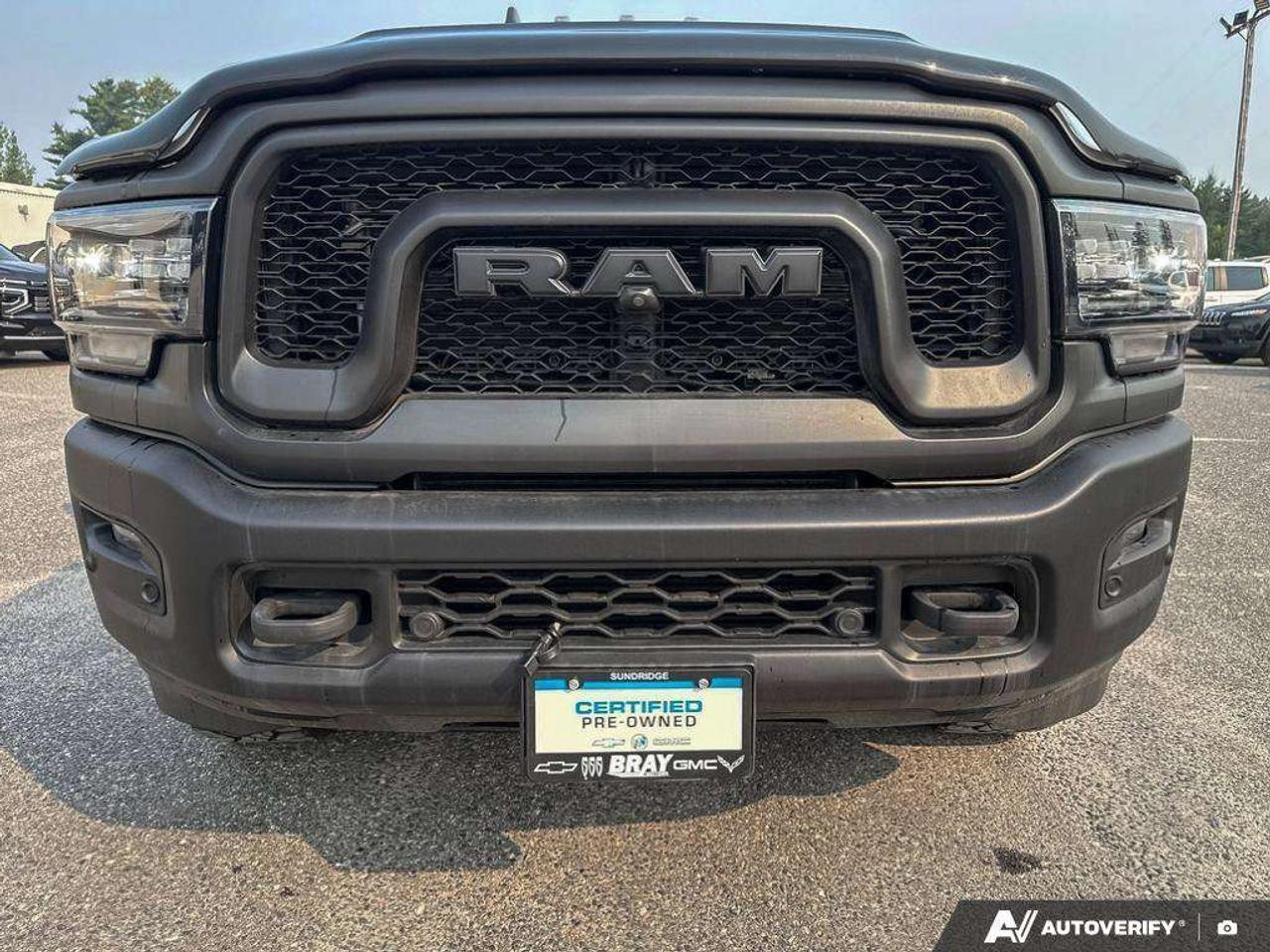 2024 RAM 2500 RUNNING BOARDS. ALL WEATHER MATS. TONNEAU COVER. HEATED BACK SEATS. TRAILER REVERSE GUIDANCE. CERTIFIED. Photo