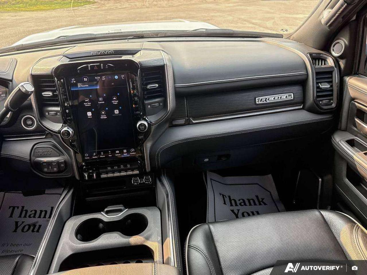 2024 RAM 2500 RUNNING BOARDS. ALL WEATHER MATS. TONNEAU COVER. HEATED BACK SEATS. TRAILER REVERSE GUIDANCE. CERTIFIED. Photo