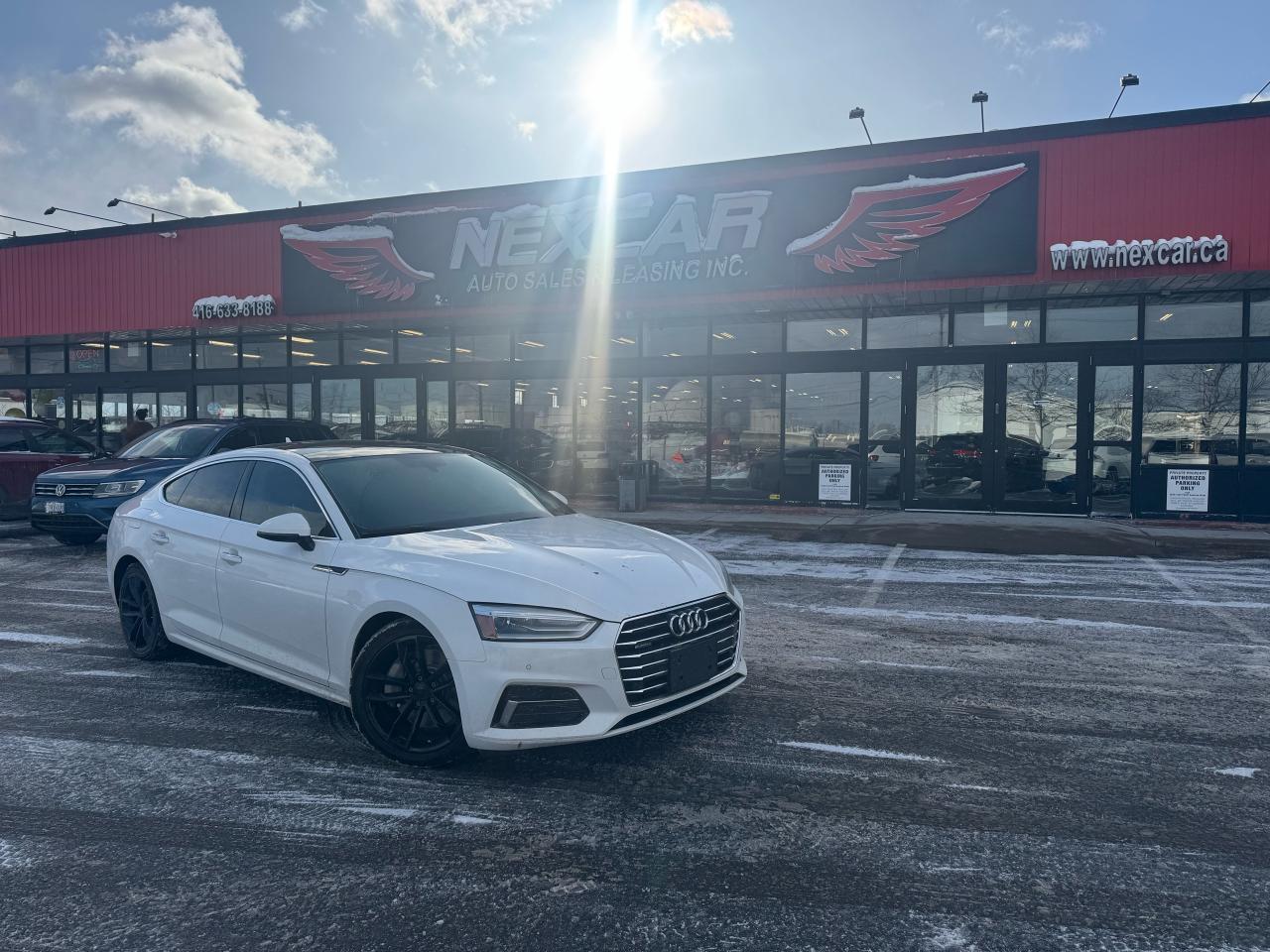 2019 Audi A5 MOMFORT AWD LEATHER PAN/ROOF B/SPOT CAMERA