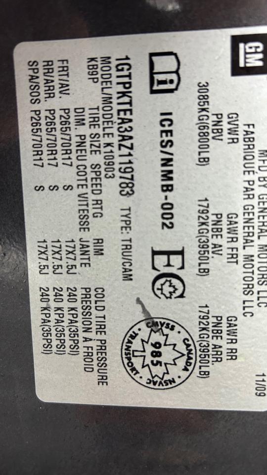 2010 GMC Sierra 1500 WT Photo