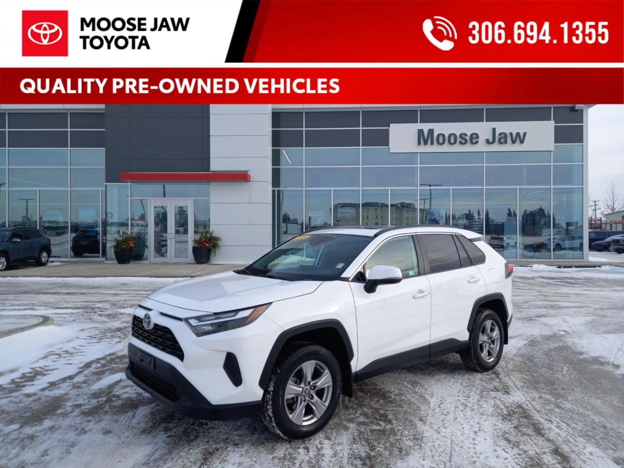 2023 Toyota RAV4 XLE
Low mileage and ready to go. This 2023 RAV4 XLE offers modern tech, excellent fuel efficiency, and Toyotas legendary reliability in a versatile SUV.

RAV4 XLE  Smart choice, great value.