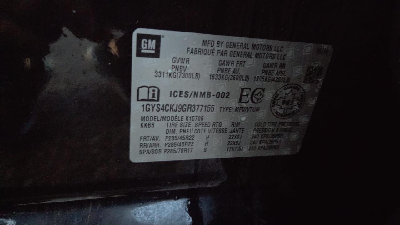 2016 Cadillac Escalade PREMIUM, SHORT BASE, NAVI, DVD, AS IS SPECIAL Photo