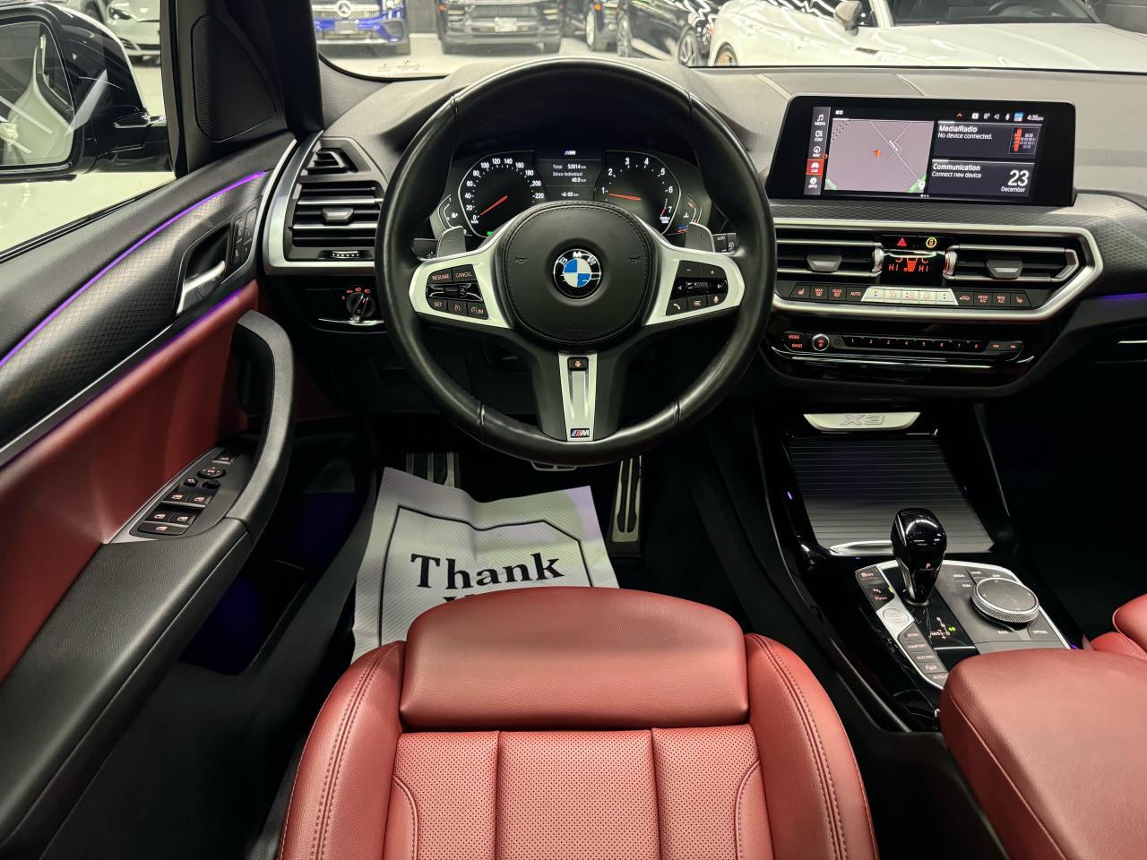 2022 BMW X3 M SPORT|RED INT.|NAV|BACKUP|FCW|LKA|BSM| Photo