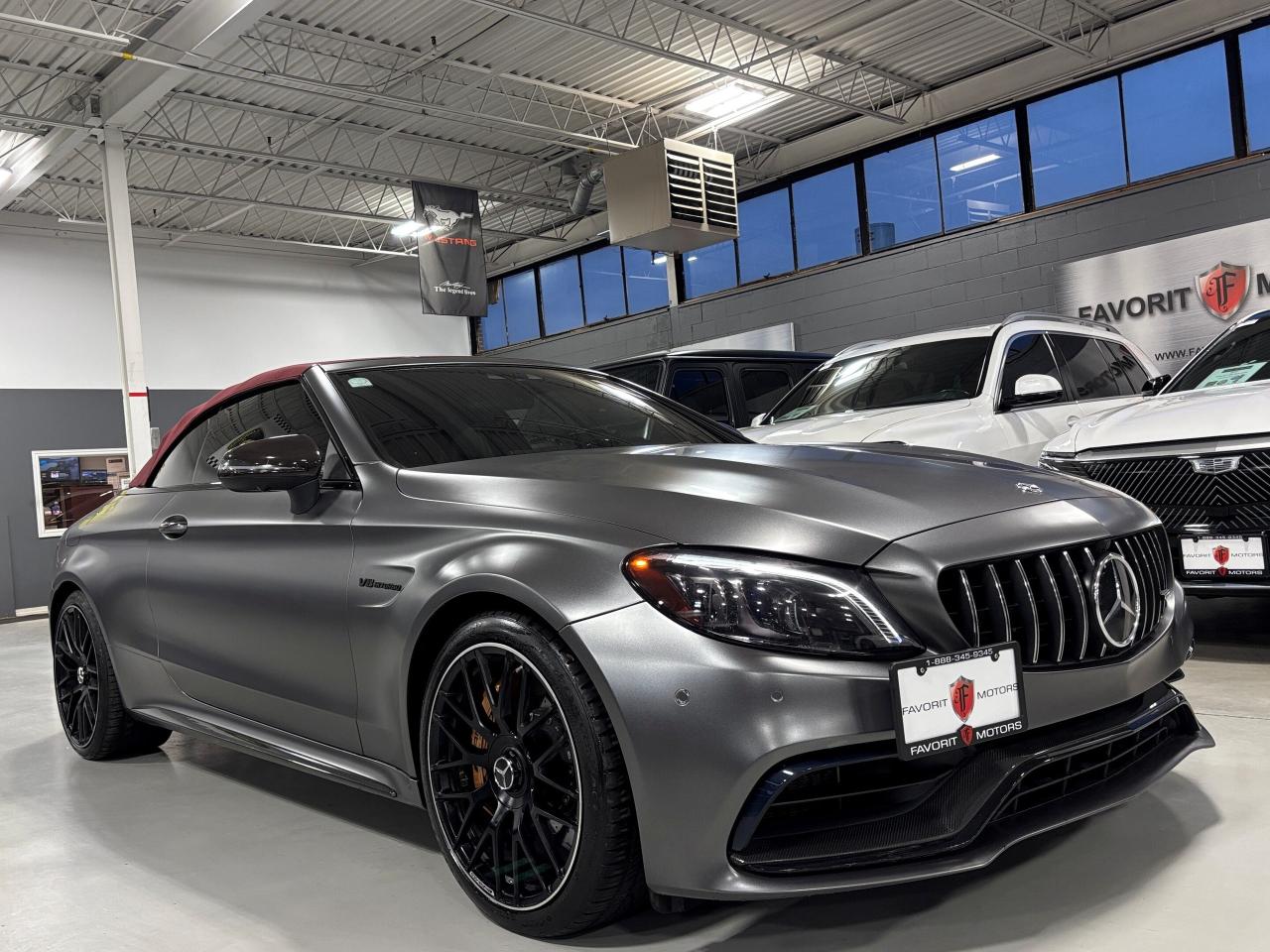 2020 Mercedes-Benz C-Class C63 S AMG|CABRIOLET|V8BITURBO|CERAMICBRAKES|PPF|++ Photo3