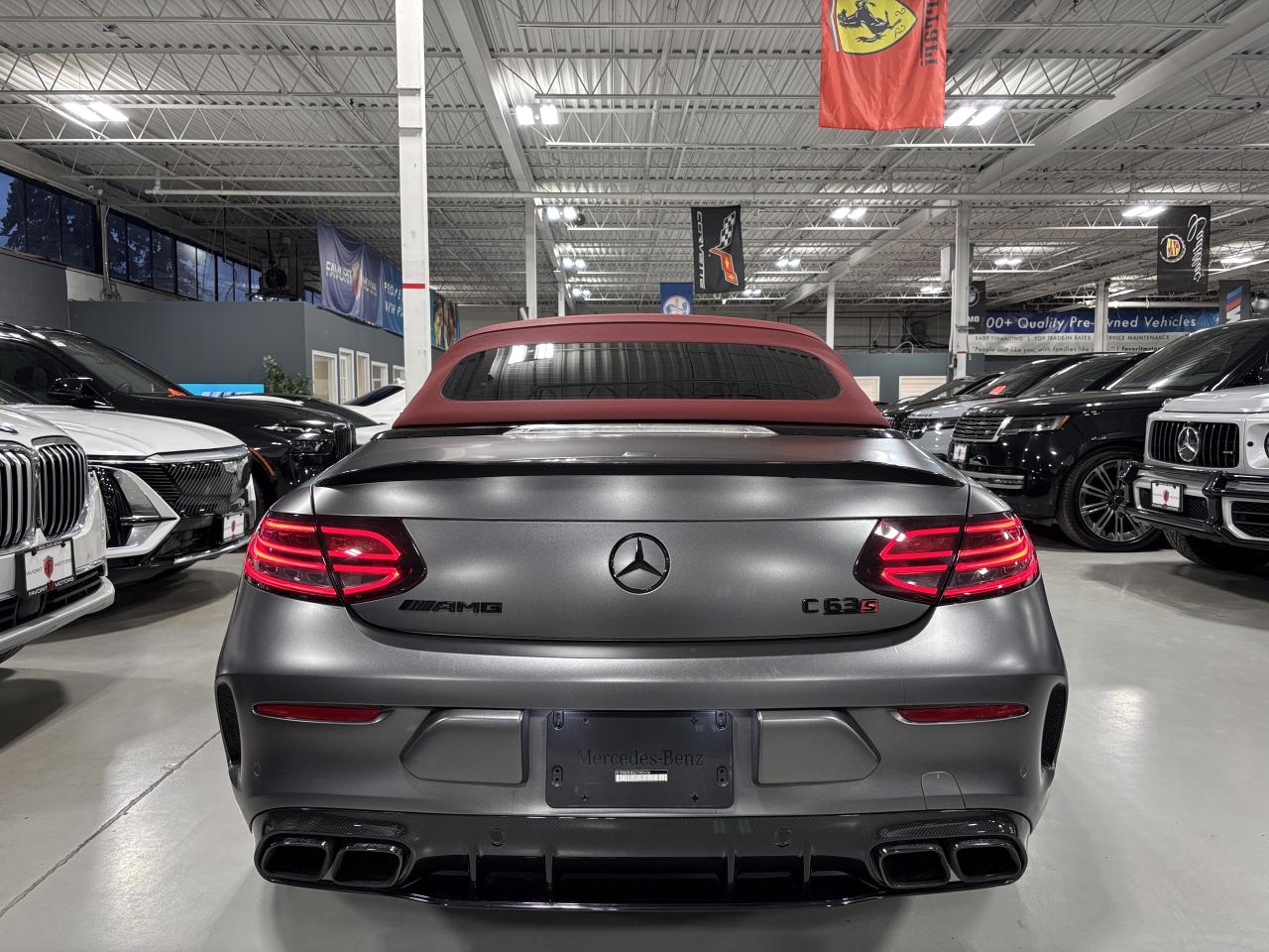2020 Mercedes-Benz C-Class C63 S AMG|CABRIOLET|V8BITURBO|CERAMICBRAKES|PPF|++ Photo