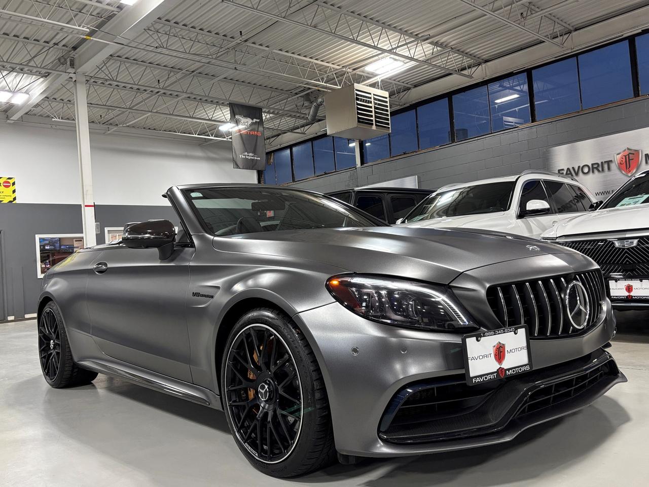 2020 Mercedes-Benz C-Class C63 S AMG|CABRIOLET|V8BITURBO|CERAMICBRAKES|PPF|++ Photo