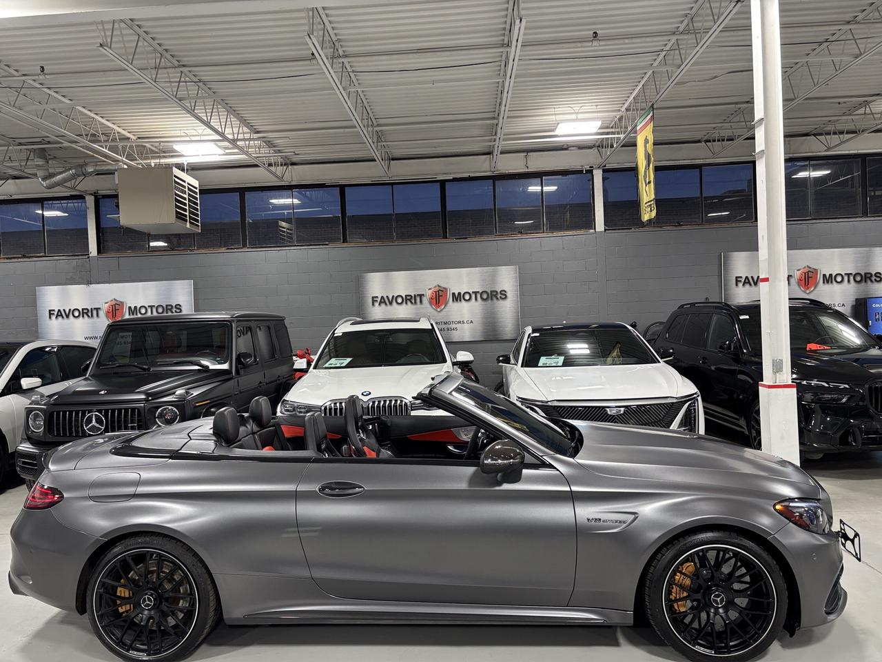 2020 Mercedes-Benz C-Class C63 S AMG|CABRIOLET|V8BITURBO|CERAMICBRAKES|PPF|++ Photo