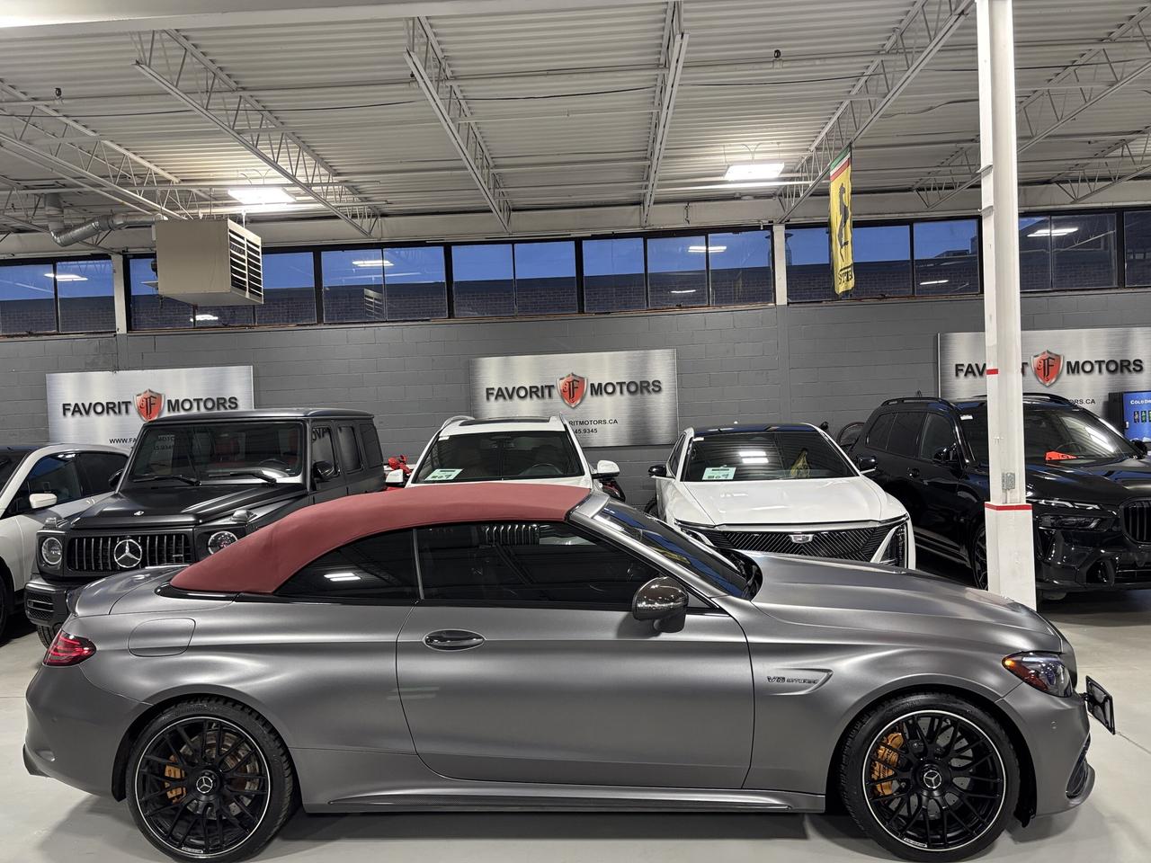 2020 Mercedes-Benz C-Class C63 S AMG|CABRIOLET|V8BITURBO|CERAMICBRAKES|PPF|++ Photo
