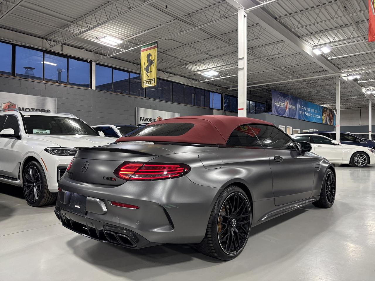 2020 Mercedes-Benz C-Class C63 S AMG|CABRIOLET|V8BITURBO|CERAMICBRAKES|PPF|++ Photo