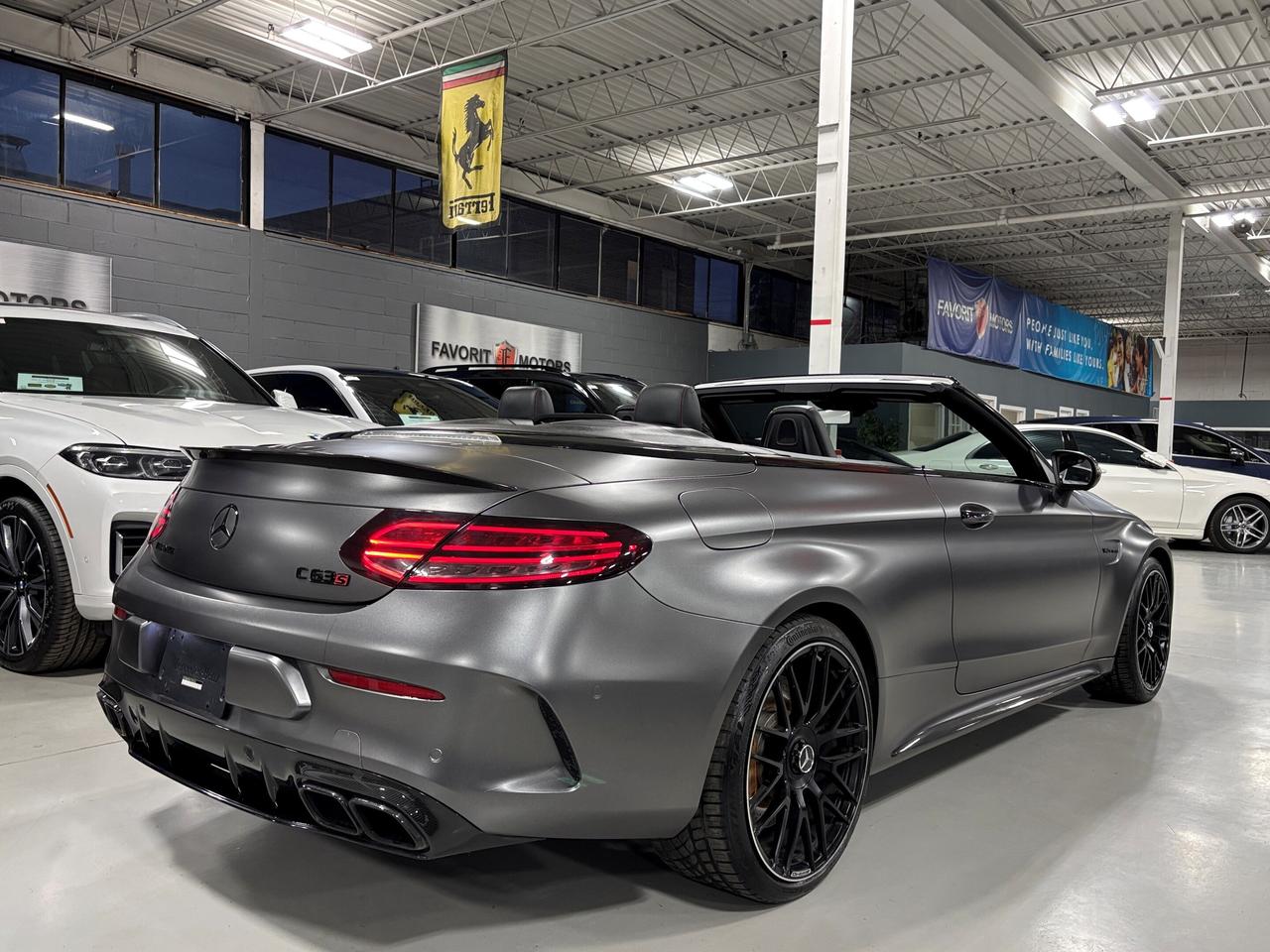 2020 Mercedes-Benz C-Class C63 S AMG|CABRIOLET|V8BITURBO|CERAMICBRAKES|PPF|++ Photo