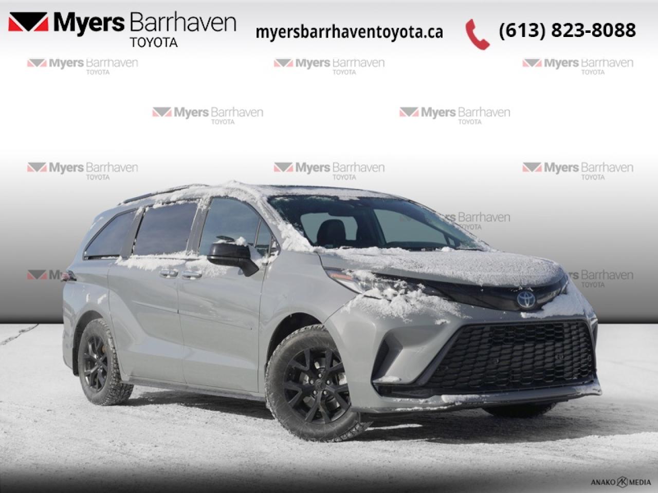 2025 Toyota Sienna XSE 7-Passenger AWD  - Navigation - $382 B/W Photo0