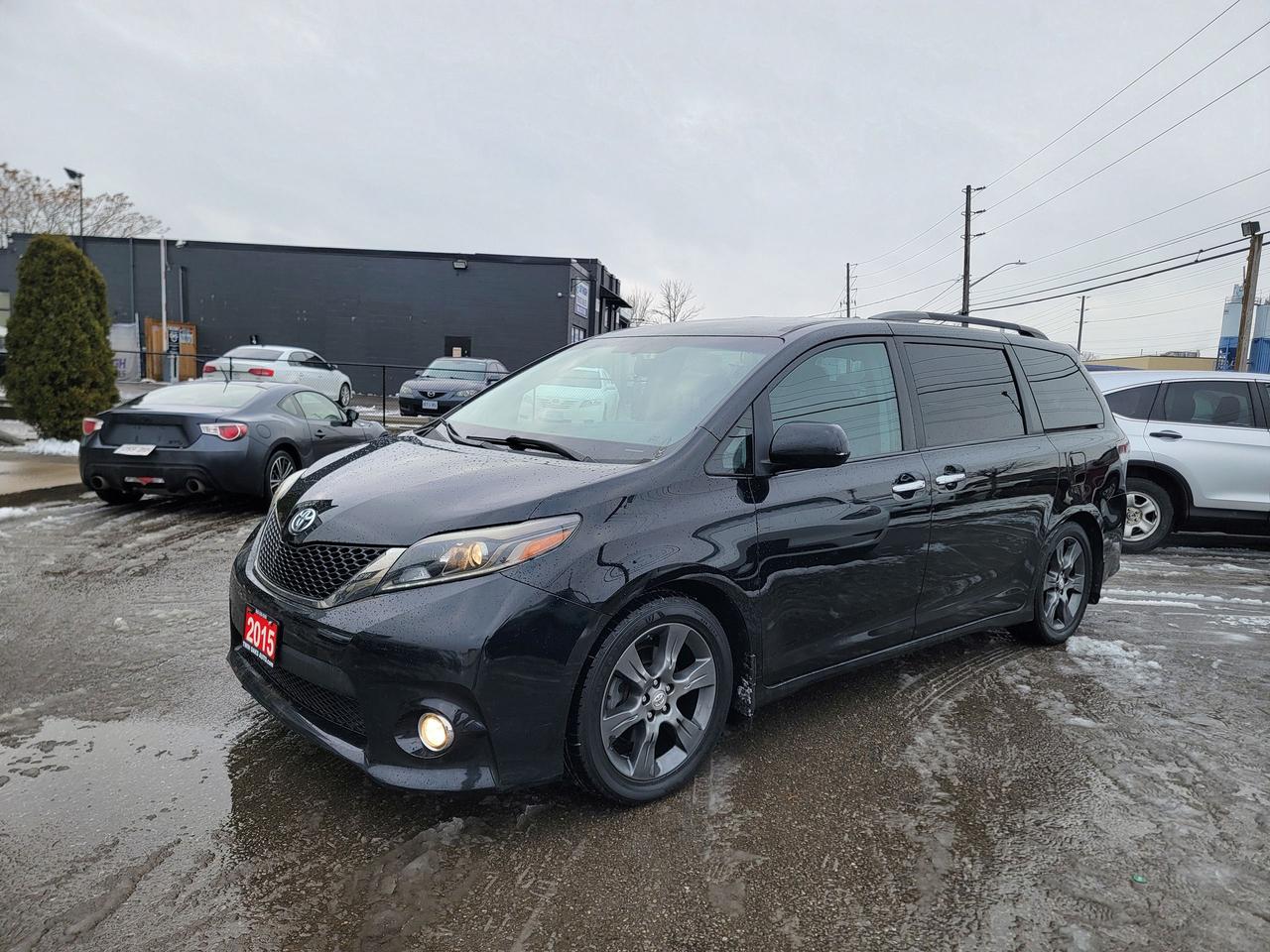 <p data-start=0 data-end=58><strong data-start=0 data-end=58>2015 Toyota Sienna SE &ndash; Sporty, Reliable, Family-Ready</strong></p><p data-start=60 data-end=312>Well-maintained <strong data-start=76 data-end=101>2015 Toyota Sienna SE</strong> with the desirable sport package. Known for bulletproof reliability, strong resale value, and unbeatable space, this Sienna is the perfect mix of practicality and style for families or anyone needing real room.</p><p data-start=314 data-end=328><strong data-start=314 data-end=328>Highlights</strong></p><ul data-start=329 data-end=693><li data-start=329 data-end=395><p data-start=331 data-end=395>SE Sport Package &ndash; sport-tuned suspension & aggressive styling</p></li><li data-start=396 data-end=449><p data-start=398 data-end=449>3.5L V6 engine &ndash; smooth, powerful, and dependable</p></li><li data-start=450 data-end=476><p data-start=452 data-end=476>Automatic transmission</p></li><li data-start=477 data-end=511><p data-start=479 data-end=511>Seating for up to 8 passengers</p></li><li data-start=512 data-end=551><p data-start=514 data-end=551>Power sliding doors for easy access</p></li><li data-start=552 data-end=569><p data-start=554 data-end=569>Backup camera</p></li><li data-start=570 data-end=612><p data-start=572 data-end=612>Bluetooth hands-free & audio streaming</p></li><li data-start=613 data-end=641><p data-start=615 data-end=641>Tri-zone climate control</p></li><li data-start=642 data-end=658><p data-start=644 data-end=658>Alloy wheels</p></li><li data-start=659 data-end=693><p data-start=661 data-end=693>Keyless entry & cruise control</p></li></ul><p data-start=695 data-end=877><strong data-start=695 data-end=717>Why the Sienna SE?</strong><br data-start=717 data-end=720>Toyota reliability, lower ownership costs, and one of the best-driving minivans in its class. Comfortable on long trips, easy around town, and built to last.</p><p><strong>Additional Certification Cost</strong>: The full certification cost for this vehicle is <strong>$790 + HST</strong>.</p><p><strong>What&rsquo;s Included with Certification</strong>:</p><ul><li>The vehicle will be delivered with a <strong>valid safety certification</strong> and a <strong>36-day safety item warranty</strong> for your peace of mind.</li><li>A <strong>fresh oil change</strong> will be performed, and all fluids will be topped up.</li><li>The vehicle will be <strong>professionally detailed</strong>, ensuring it looks and feels like new when you pick it up.</li></ul><p>At <strong>Twin Oaks Auto</strong>, we are committed to providing a <strong>hassle-free car buying experience</strong>. From your first inquiry to driving off in your new car, our goal is to get you on the road quickly and stress-free!</p><p><strong>Financing Options Available!</strong><br>Flexible financing options are available to suit your needs. Contact us for more details.</p><p><strong>Contact Us Today</strong>:<br>📞 <strong>Call Us</strong>: 905-339-3330<br>📍 <strong>Location</strong>: 2470 Royal Windsor Drive, Oakville, Ontario, L6J 7Y2</p><p><br>(Conveniently located between Ford Drive and Winston Churchill Blvd.)</p><p><strong>More Information</strong>:<br>Visit our website at <strong><a href=http://www.twinoaksauto.com>TwinOaksAuto.com</a></strong> to view additional pictures, explore our inventory, and access CARFAX reports.</p><p>&nbsp;</p>
