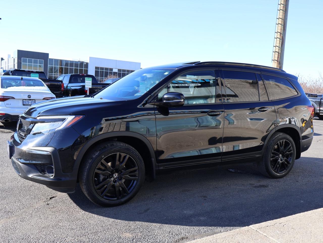 2022 Honda Pilot BLACK EDITION 4WD *ACCIDENT FREE*HONDA MAINTAIN* CAMERA NAV BLUETOOTH LEATHER HEATED SEATS SUNROOF CRUISE ALLOYS Photo3