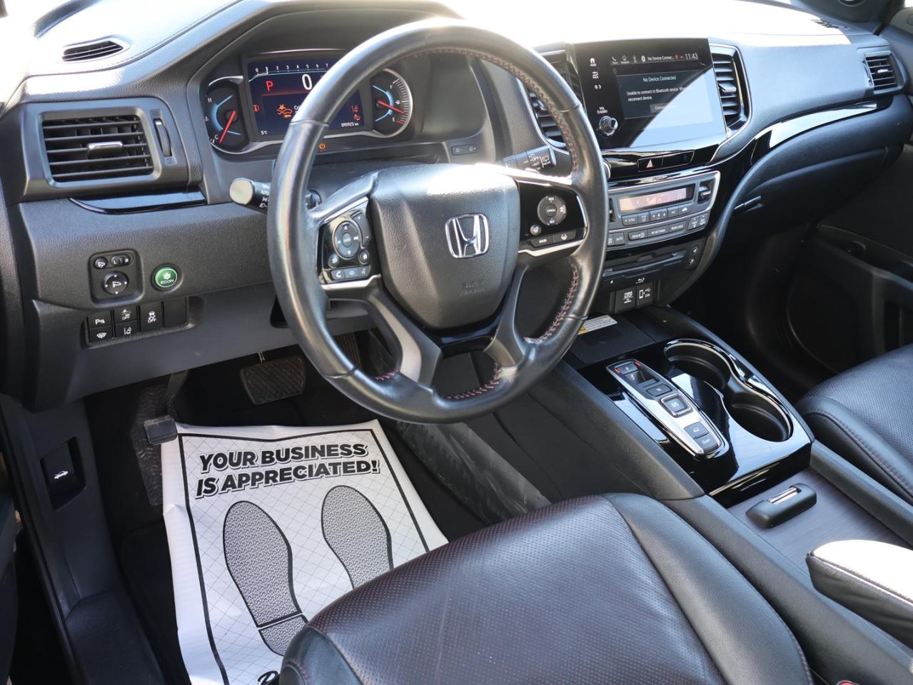 2022 Honda Pilot BLACK EDITION 4WD *ACCIDENT FREE*HONDA MAINTAIN* CAMERA NAV BLUETOOTH LEATHER HEATED SEATS SUNROOF CRUISE ALLOYS Photo