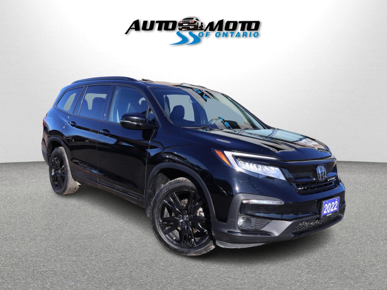2022 Honda Pilot BLACK EDITION 4WD *ACCIDENT FREE*HONDA MAINTAIN* CAMERA NAV BLUETOOTH LEATHER HEATED SEATS SUNROOF CRUISE ALLOYS Photo0