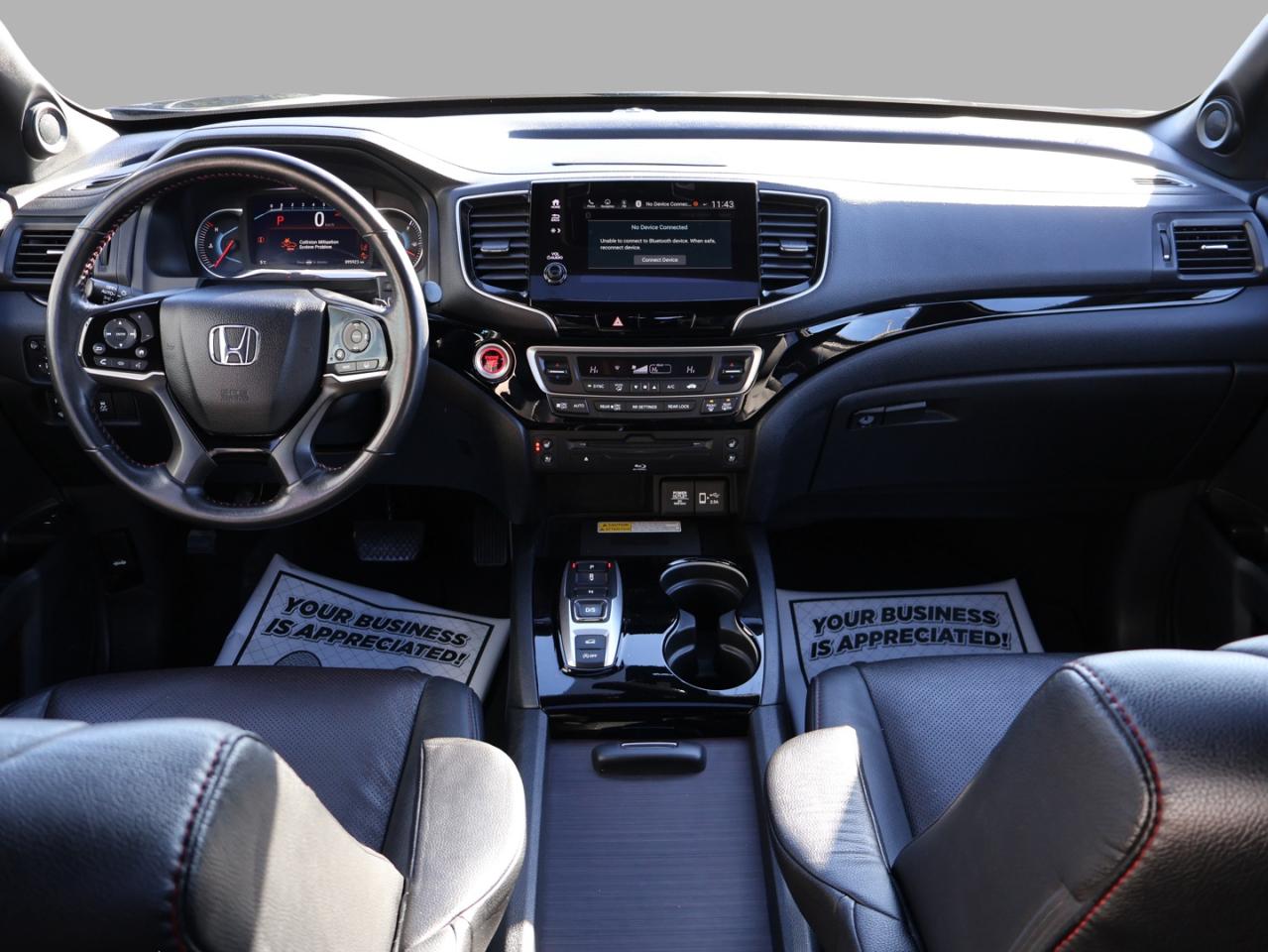 2022 Honda Pilot BLACK EDITION 4WD *ACCIDENT FREE*HONDA MAINTAIN* CAMERA NAV BLUETOOTH LEATHER HEATED SEATS SUNROOF CRUISE ALLOYS Photo