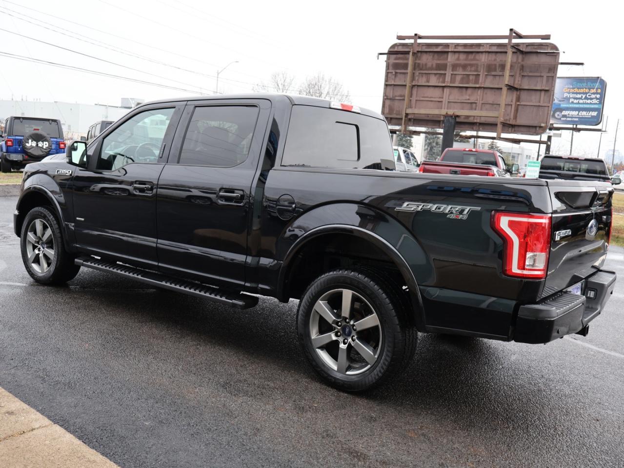 2017 Ford F-150 V6 SPORT 4WD CERTIFIED CAMERA NAV BLUETOOTH HEATED SEATS CRUISE ALLOYS Photo4