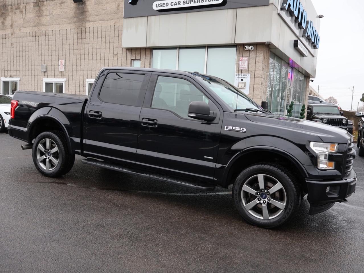 2017 Ford F-150 V6 SPORT 4WD CERTIFIED CAMERA NAV BLUETOOTH HEATED SEATS CRUISE ALLOYS Photo