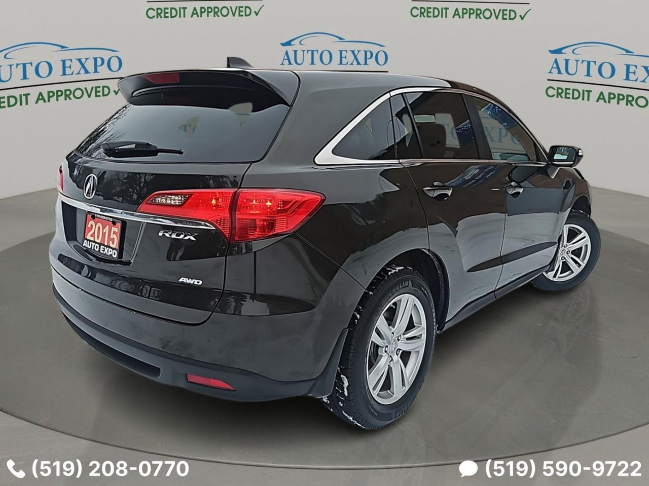 2015 Acura RDX Auto,AWD,GPS,Leather,Sunroof,Bluetooth,Certified