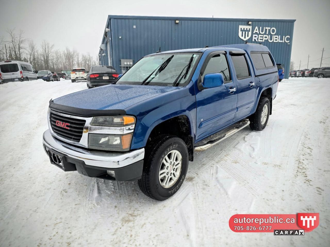 Used 2009 GMC Canyon SLT 3.7L 5 cyl 4x4 Crew Cab Certified One Owner for sale in Orillia, ON