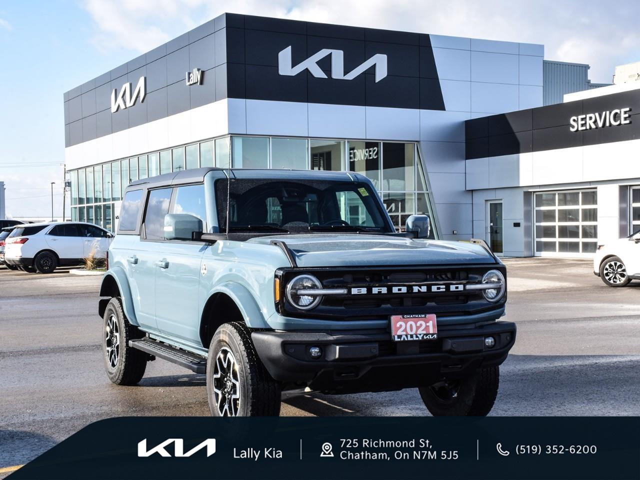 2021 Ford Bronco New Arrival | Low KMs | Clean CarFax | Hard Top | Heated Steering Wheel Photo0