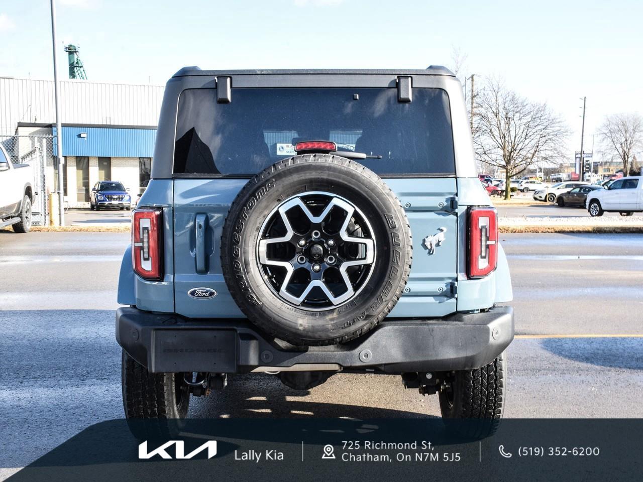 2021 Ford Bronco New Arrival | Low KMs | Clean CarFax | Hard Top | Heated Steering Wheel Photo4