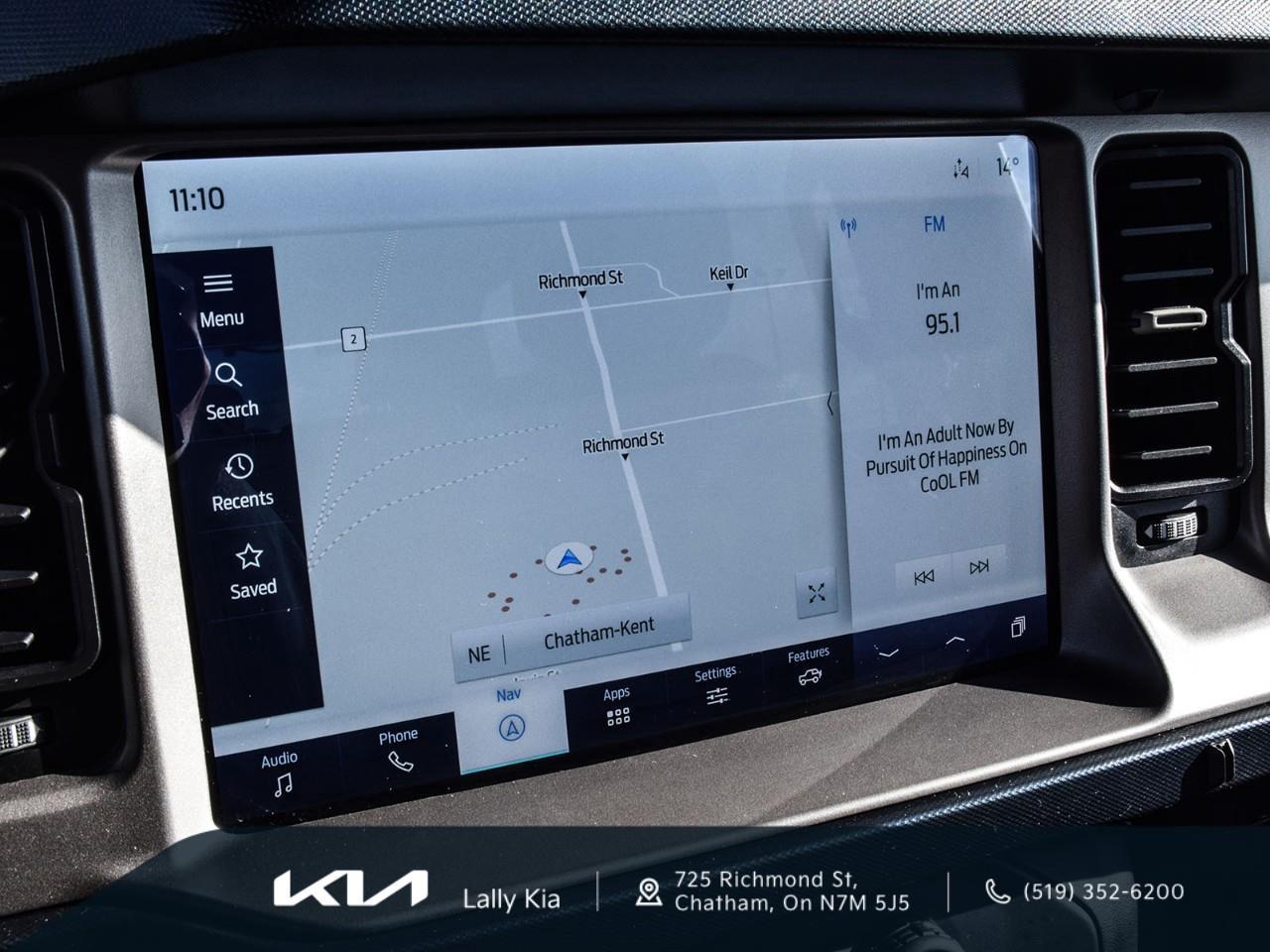 2021 Ford Bronco New Arrival | Low KMs | Clean CarFax | Hard Top | Heated Steering Wheel Photo