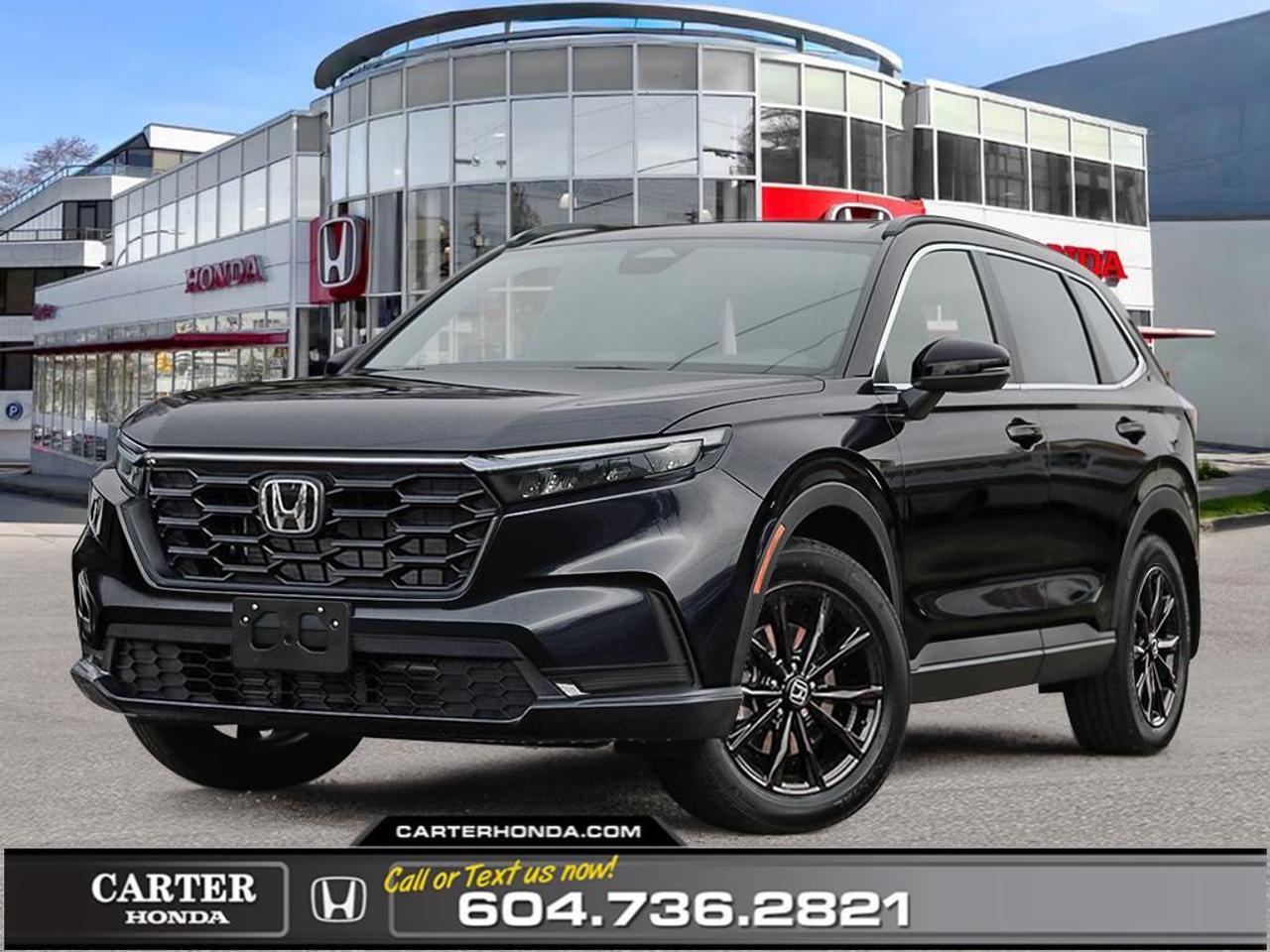 Bold styling meets everyday versatility in the 2026 CR-V Sport, now available at Carter Honda. Powered by a responsive turbocharged engine with available Real Time All Wheel Drive, it delivers smooth performance, confident handling, and impressive efficiency for both city driving and weekend getaways. The Sport trim stands out with striking black exterior accents, 18 inch alloy wheels, and sleek LED lighting that give the CR-V a confident, athletic presence. Inside, enjoy a refined and spacious cabin featuring heated front seats, a leather wrapped steering wheel, and thoughtful design details that enhance comfort on every drive. A high resolution touchscreen with Apple CarPlay, Android Auto, and the Honda Sensing suite of advanced safety technologies keeps you connected and protected wherever the road takes you.  Experience sporty design with everyday practicality. Schedule your test drive today at Carter Honda and discover the 2026 CR-V Sport.  Why Choose Carter Honda?  - We provide an unmatched vehicle purchasing experience that puts YOU FIRST! - Exceeding customer expectations for over three decades, with a history of loyalty and community trust - 4.6-star Google rating, backed by over 3,000 satisfied customer reviews - Experience upfront pricing, zero hidden fees, and 100% transparency at every step - Fast approvals and 99% acceptance rates, regardless of your credit status! - Enjoy our 7-day vehicle exchange policy for added peace of mind - We welcome vehicle trades and guarantee the best price - Our multilingual staff speaks many languages to assist you better  Were here to help you drive the vehicle you want, the vehicle you deserve!  (Doc. Fee: $999.00 | Dealer Code: 1100)