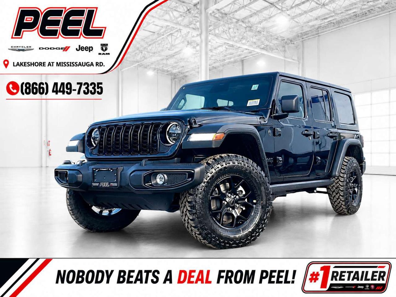 Engage & Explore with Peel Chrysler, Canadas #1 Stellantis FCA Retailer, 9 years in a row! Whether youre inquiring about our latest offers and specials on New or Used Cars, Trucks, SUVS, or seeking guidance, 1-866-652-6197 connects you directly. Dive deeper online or connect with our team to navigate your automotive journey seamlessly. WE TAKE ALL TRADES & CREDIT. WE SHIP ANYWHERE IN CANADA! OUR TEAM IS READY TO SERVE YOU 7 DAYS! *FREE CarFax (click the link above to check it out at no cost to you!)* ______________________________________________________ Peel Chrysler A Trusted Destination: Based in Mississauga, Port Credit, Ontario, we proudly serve customers from all corners of Ontario and Canada including Toronto, Oakville, North York, Richmond Hill, Ajax, Hamilton, Niagara Falls, Brampton, Thornhill, Scarborough, Vaughan, London, Windsor, Cambridge, Kitchener, Waterloo, Brantford, Sarnia, Pickering, Huntsville, Milton, Woodbridge, Maple, Aurora, Newmarket, Orangeville, Georgetown, Stouffville, Markham,