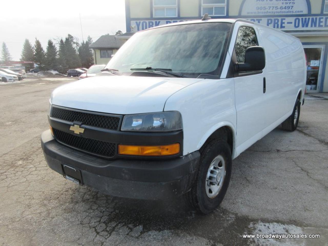 2020 Chevrolet Express 3/4 TON CARGO-MOVING 5 PASSENGER 4.3L - V6.. EXTENDED-CARGO-AREA.. REAR BENCH SEATING.. BARN-DOOR-ENTRANCES.. TOW SUPPORT.. BACK-UP CAMERA..