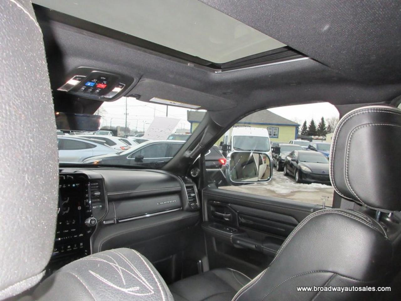 2022 RAM 3500 1-TON LIMITED-EDITION 5 PASSENGER 6.7L - CUMMINS.. 4X4.. MEGA-CAB.. 6.6-BOX.. NAVIGATION.. POWER SUNROOF.. LEATHER.. HEATED SEATS & WHEEL.. Photo