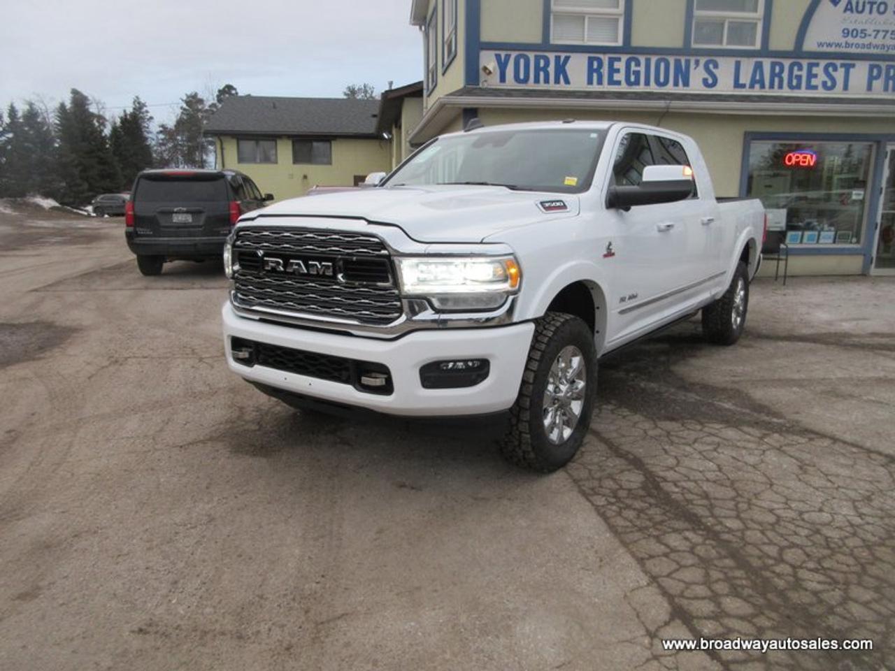 2022 RAM 3500 1-TON LIMITED-EDITION 5 PASSENGER 6.7L - CUMMINS.. 4X4.. MEGA-CAB.. 6.6-BOX.. NAVIGATION.. POWER SUNROOF.. LEATHER.. HEATED SEATS & WHEEL.. Photo1