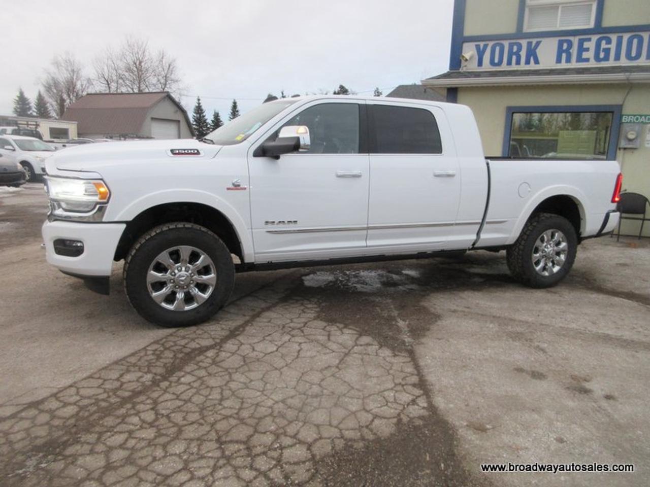 2022 RAM 3500 1-TON LIMITED-EDITION 5 PASSENGER 6.7L - CUMMINS.. 4X4.. MEGA-CAB.. 6.6-BOX.. NAVIGATION.. POWER SUNROOF.. LEATHER.. HEATED SEATS & WHEEL.. Photo2