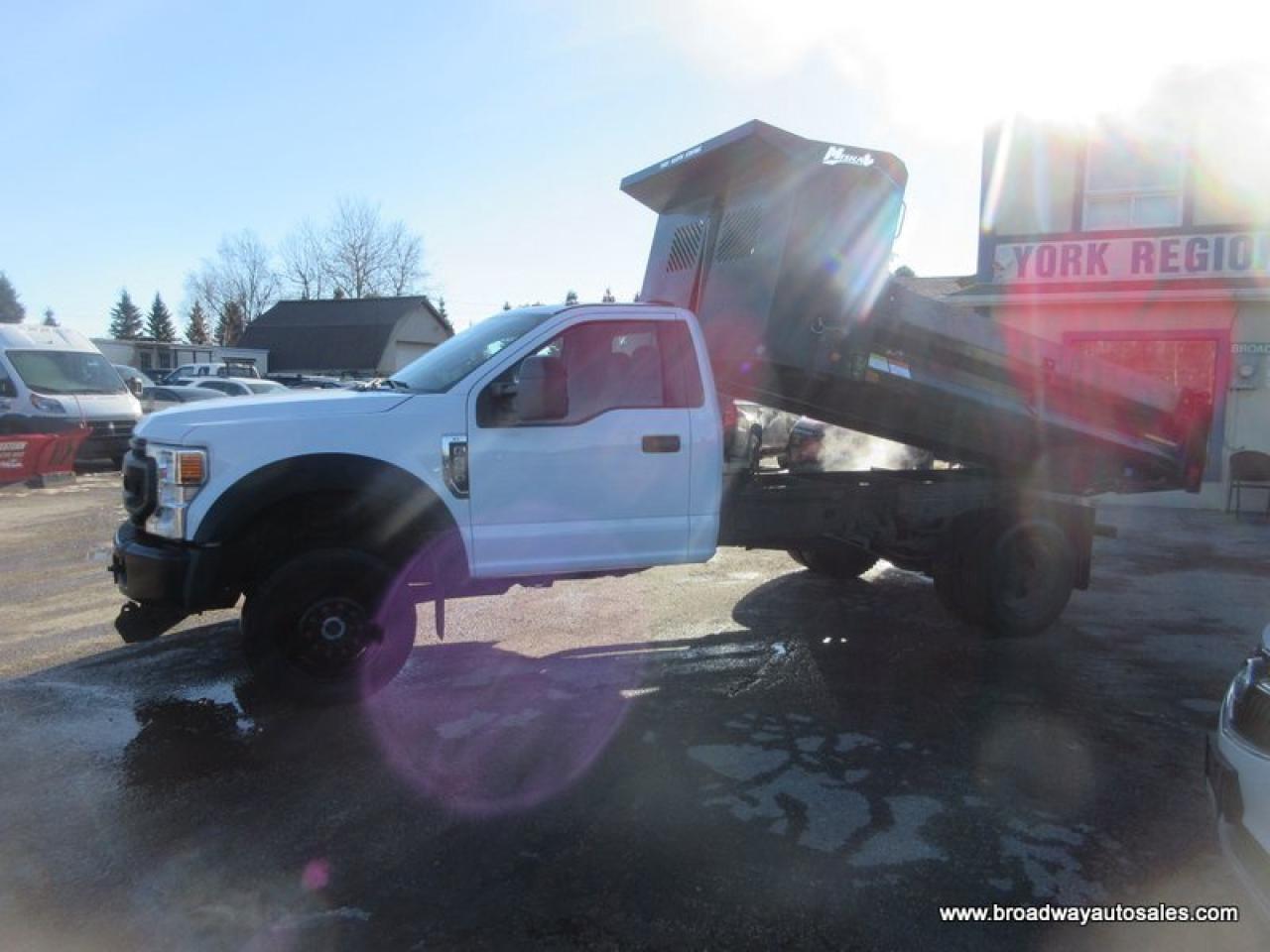 2020 Ford F-550 WORK READY XL-MODEL 3 PASSENGER 7.3L - V8.. 4X4.. REGULAR-CAB.. HYDRAULIC-DUMP-BOX.. TRAILER BRAKE.. BLUETOOTH SYSTEM.. AIR-CONDITIONING.. Photo2
