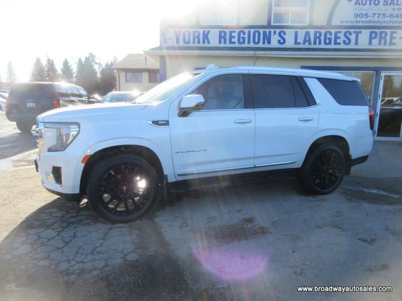 2022 GMC Yukon LOADED SLT-VERSION 7 PASSENGER 5.3L - V8.. 4X4.. CAPTAINS.. 3RD ROW.. PANORAMIC SUNROOF.. LEATHER.. HEATED/AC SEATS.. BACK-UP CAMERA.. BOSE AUDIO.. Photo2