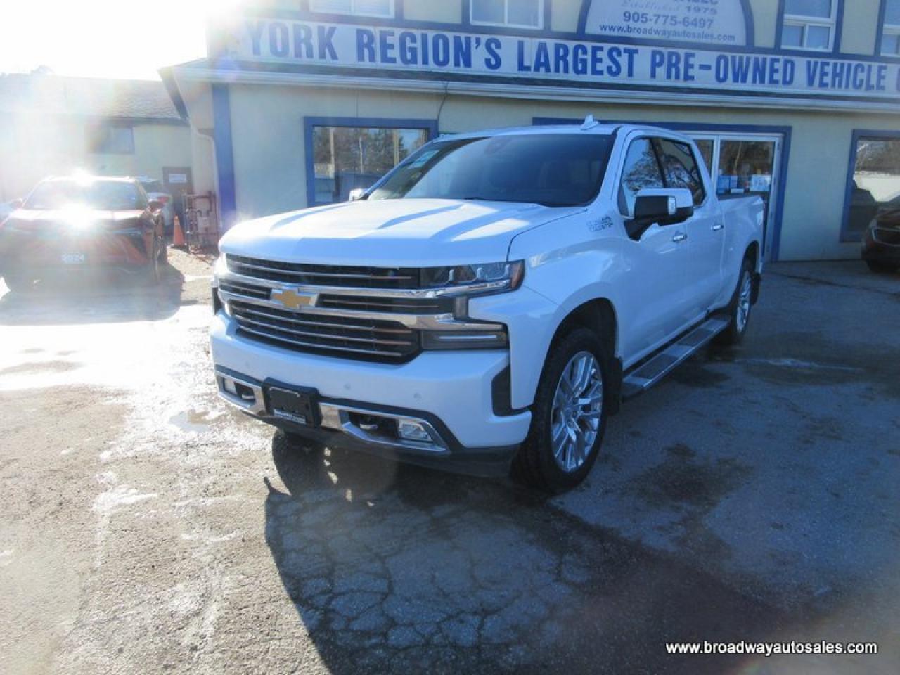 2020 Chevrolet Silverado 1500 LOADED HIGH-COUNTRY-EDITION 5 PASSENGER 3.0L - DURAMAX.. 4X4.. CREW-CAB.. SHORTY.. NAVIGATION.. LEATHER.. HEATED SEATS & WHEEL.. BOSE-PREMIUM-AUDIO.. Photo