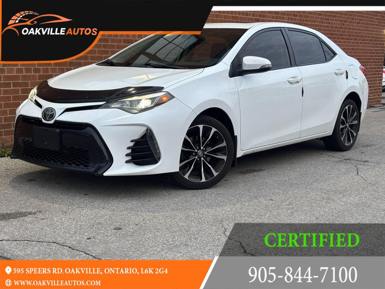 2018 Toyota Corolla XSE, Navi, Leather, Sunroof, Auto Photo0