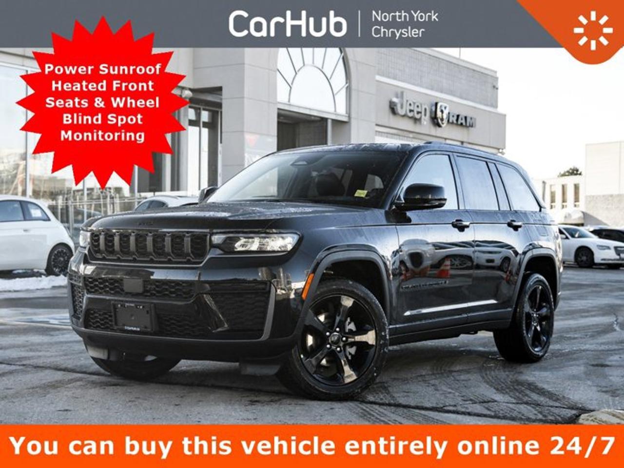 2026 Jeep Grand Cherokee Altitude 4x4 Power Sunroof Heated Front Seats & Wheel Blind Spot Monitoring Photo