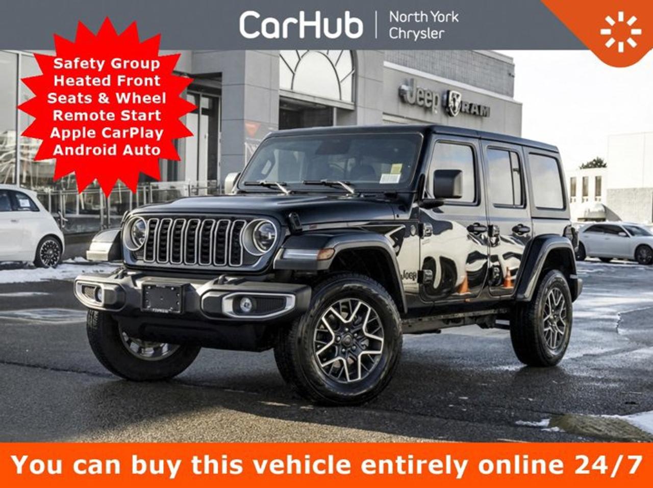 2026 Jeep Wrangler Sahara 4x4 Safety Group Heated Front Seats & Wheel Remote Start Photo