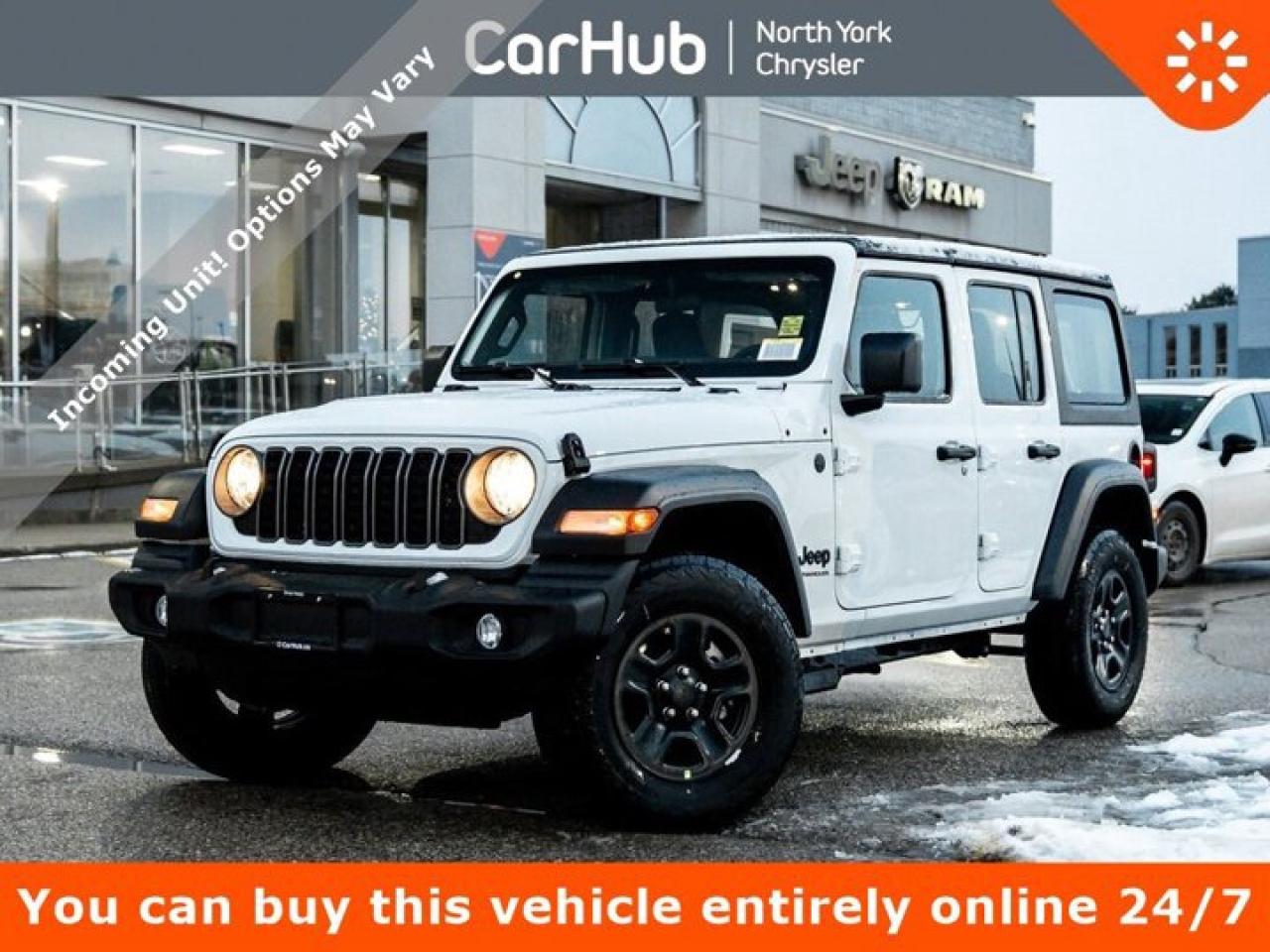 Sahara 4 Door 4x4, 8-Speed Automatic w/OD, Intercooled Turbo Premium Unleaded I-4 2.0 L/122