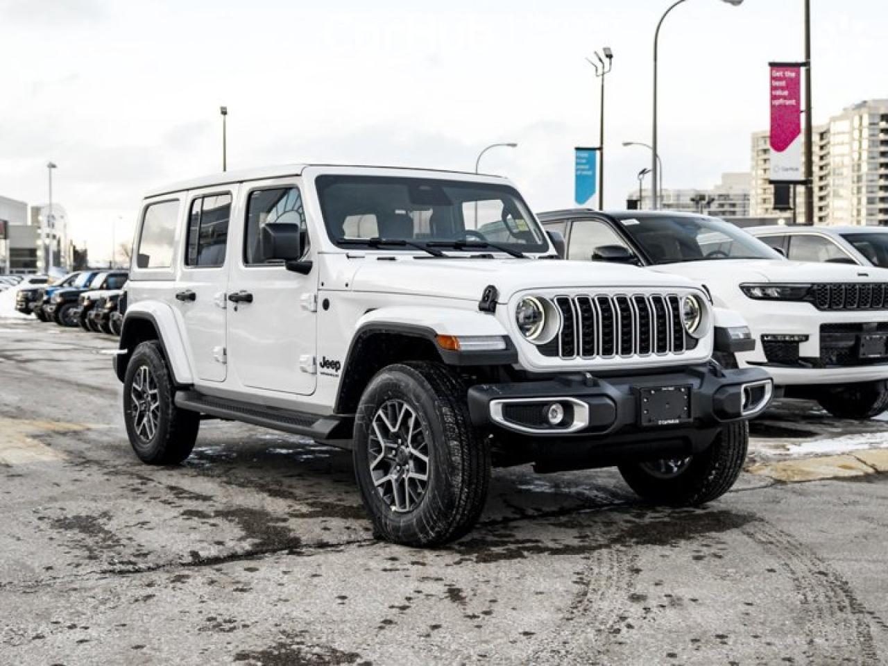 2026 Jeep Wrangler Sahara 4x4 Skyroof Safety Group UConnect 5 12'' Screen  Remote Start Photo