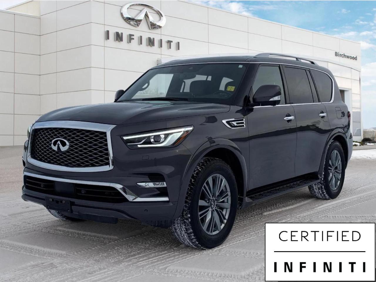 Used 2022 Infiniti QX80 Luxe Accident Free | One Owner | Locally Owned for sale in Winnipeg, MB