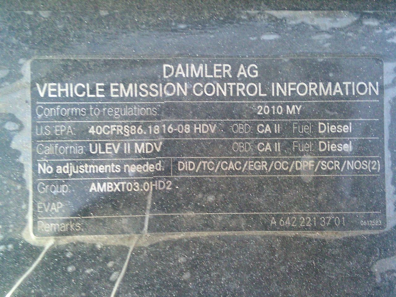 2010 Mercedes-Benz Sprinter 3500 144 Photo