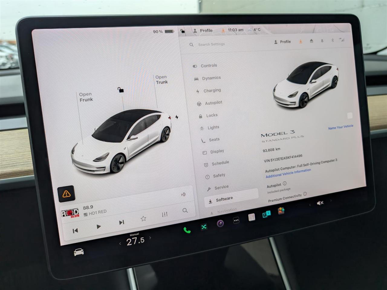 2019 Tesla Model 3 STANDARD RANGE PLUS Photo