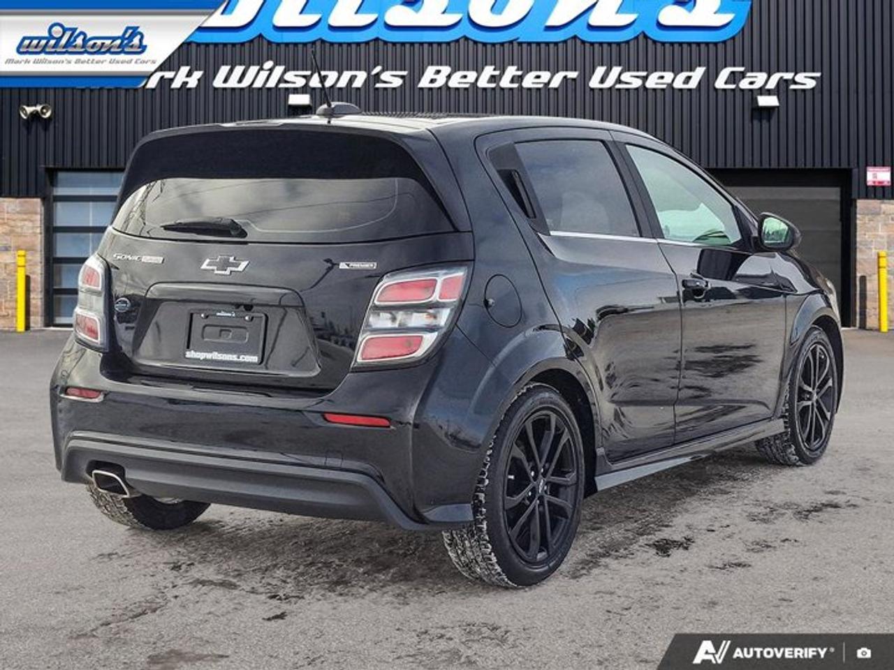 2018 Chevrolet Sonic Premier | Heated Seats | Leatherette Seats | CarPlay + Android | Premium Sound | Alloy Wheels & More Photo