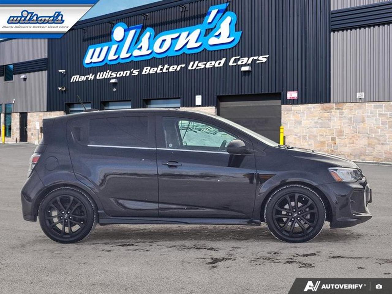 2018 Chevrolet Sonic Premier | Heated Seats | Leatherette Seats | CarPlay + Android | Premium Sound | Alloy Wheels & More Photo