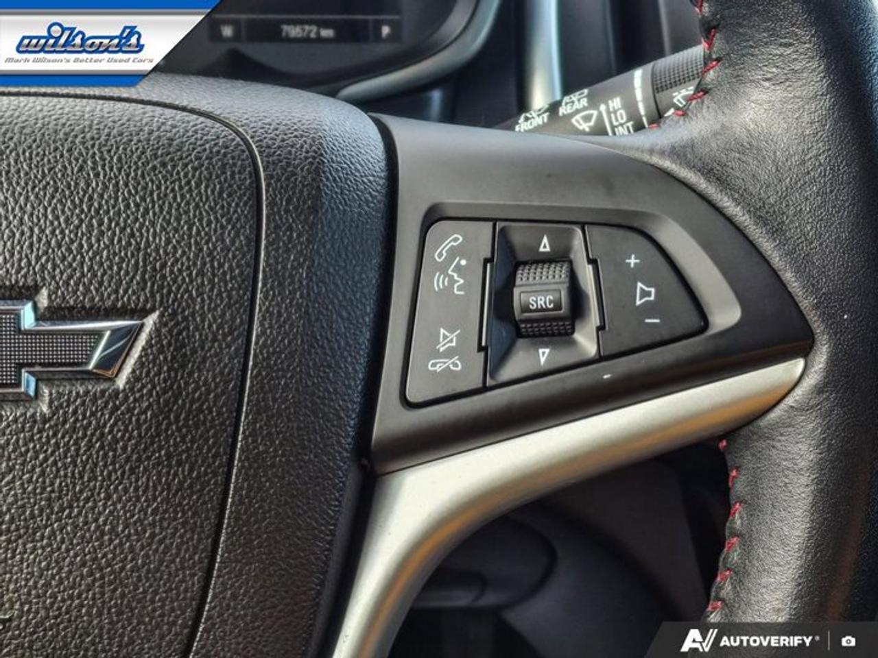 2018 Chevrolet Sonic Premier | Heated Seats | Leatherette Seats | CarPlay + Android | Premium Sound | Alloy Wheels & More Photo