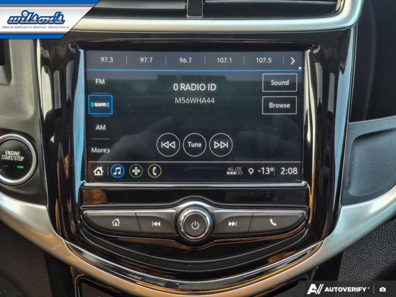 2018 Chevrolet Sonic Premier | Heated Seats | Leatherette Seats | CarPlay + Android | Premium Sound | Alloy Wheels & More Photo